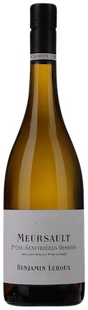 Benjamin Leroux Meursault 1er Cru Genevrieres Dessous 2018 750ml