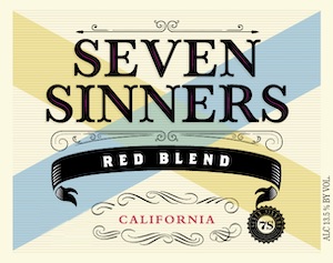 Nine North Wine Company Seven Sinners Red Blend 2018 750ml