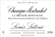 Louis Latour Chassagne Montrachet 1er Cru Grande Montagne 2018 750ml