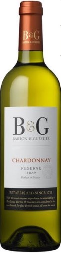Barton & Guestier Chardonnay Reserve Vin De Pays Doc 750ml