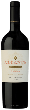 Alcance Carmenere Gran Reserva 2015 750ml