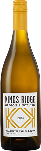 Kings Ridge Pinot Gris 2018 750ml