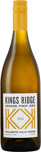 Kings Ridge Pinot Gris 2018 750ml