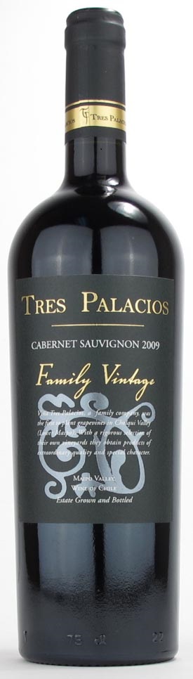 Tres Palacios Cabernet Sauvignon Family Vintage 2017 750ml