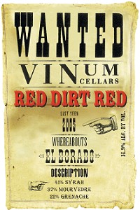 Vinum Cellars Red Dirt Red 2016 750ml