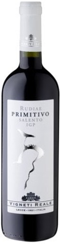 Vigneti Reale Primitivo 'Rudiae' Salento Igt 2018 750ml