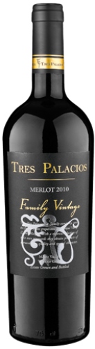 Tres Palacios Merlot Family Vintage 2018 750ml