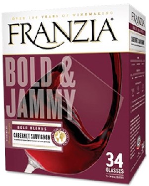 Franzia Cabernet Sauvignon Bold And Jammy 5.0Ltr