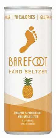 Barefoot Pineapple Seltzer Can 250ml