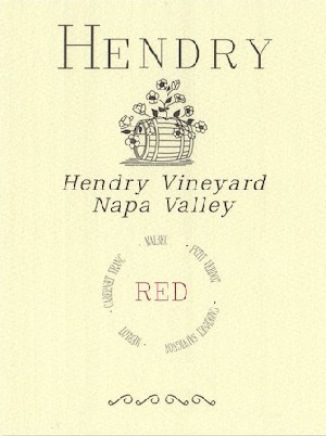 Hendry Vineyards Red Wine Meritage Blend 2015 750ml