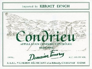 Domaine Faury Condrieu 2017 750ml