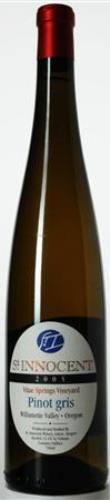 St. Innocent Pinot Gris Vitae Springs 2012 750ml