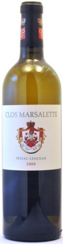 Clos Marsalette Bordeaux Blanc 2014 750ml