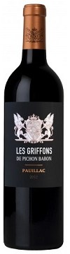 Les Griffons De Pichon Baron Pauillac 2015 750ml