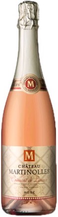 Domaine De Martinolles Cremant De Limoux Rose NV 750ml