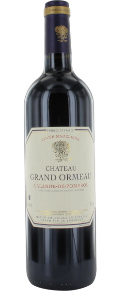 Chateau Grand Ormeau Lalande De Pomerol 2015 750ml