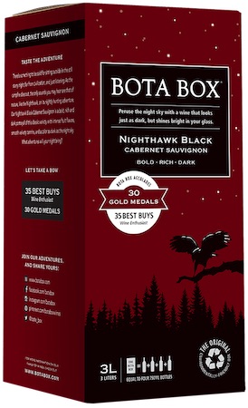 Bota Box Nighthawk Cabernet Sauvignon 3.0Ltr