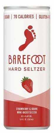 Barefoot Strawberry Guava Seltzer Can 250ml