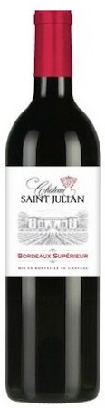 Chateau Saint Julian Bordeaux Superieur 2018 750ml