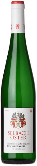 Selbach-Oster Riesling Spatlese Feinherb Zeltinger Sonnenuhr Ur- 2019 750ml