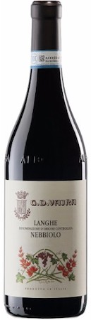 G.D. Vajra Langhe Nebbiolo 2019 750ml