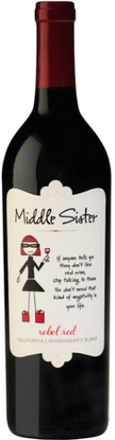 Middle Sister Rebel Red 750ml