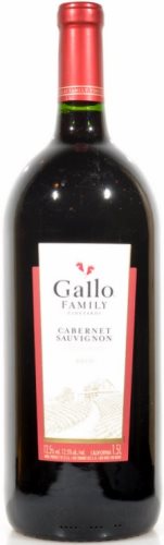 E&j Gallo Cabernet Sauvignon 750ml