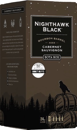 Bota Box Nighthawk Cabernet Sauvignon Bourbon Barrel 3.0Ltr