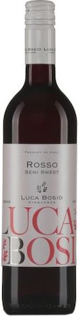 Luca Bosio Vineyards Rosso Semi Sweet NV 750ml