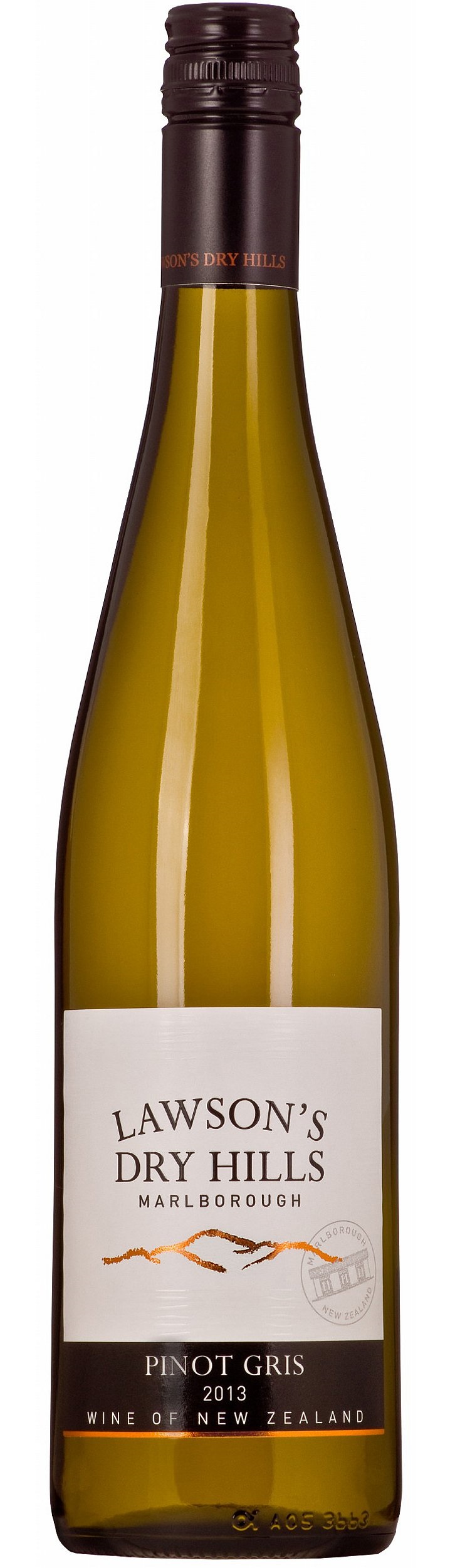 Lawson Dry Hills Pinot Gris 2015 750ml