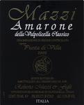 Mazzi Amarone Punta Di Villa 2015 750ml