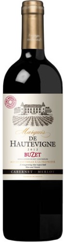 Marquis De Haute Vigne Buzet Cabernet-Merlot- No Added Sulfites 2018 750ml