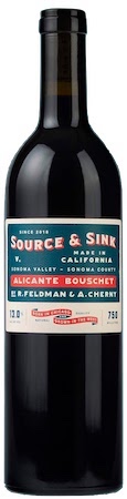 Source & Sink Alicante Bouschet Single Vineyard 2019 750ml