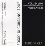 Terenzuola Vermentino Colli Di Luni Corsano 2019 750ml