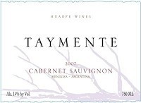 Huarpe Cabernet Sauvignon Taymente 2019 750ml