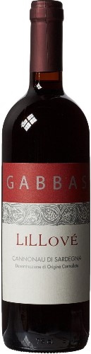 Giuseppe Gabbas Cannonau Di Sardegna Lillove 2018 750ml