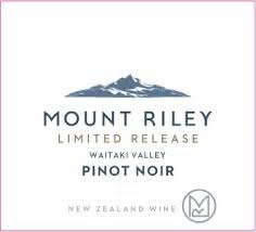 Mount Riley Pinot Noir Waitaki Valley 2018 750ml