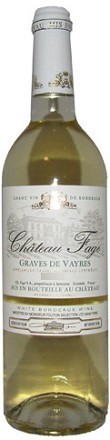 Chateau Fage Graves De Vayres Blanc 2019 750ml