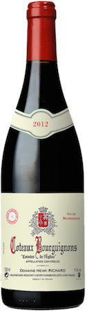 Domaine Henri Richard Coteaux Bourguignons Rouge 2012 750ml