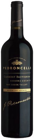 Pedroncelli Cabernet Sauvignon Block 007 2018 750ml