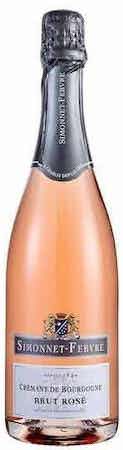 Simonnet Febvre Cremant De Bourgogne Rose NV 750ml