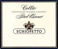 Schiopetto Collio Pinot Bianco 2014 750ml