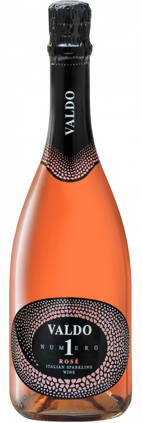 Valdo Prosecco Numero 1 Brut Rose NV 750ml