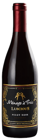 Menage A Trois Pinot Noir Luscious 750ml