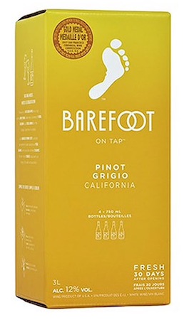 Barefoot Cellars Pinot Grigio 3.0Ltr