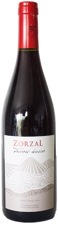 Zorzal Pinot Noir Terroir Unico 2018 750ml