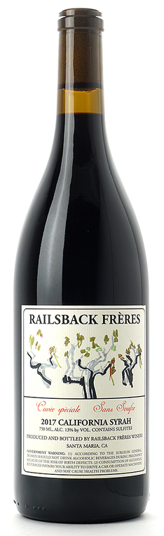 Railsback Freres Syrah Cuvee Speciale Sans Soufre 2017 750ml