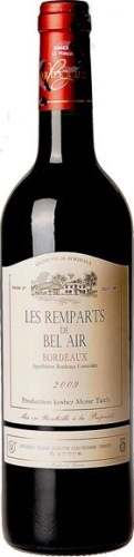 Les Remparts De Bel Air Bordeaux Superieur Kosher 2018 750ml