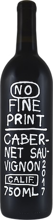 No Fine Print Cabernet Sauvignon 2018 750ml