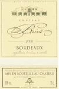 Chateau Briot Bordeaux 2018 750ml